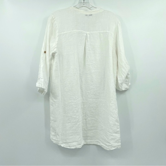 Rosemaine 100% Linen Tunic – Made in Italy – Size Large - Picture 5 of 7